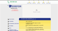 Desktop Screenshot of drobecek.eu